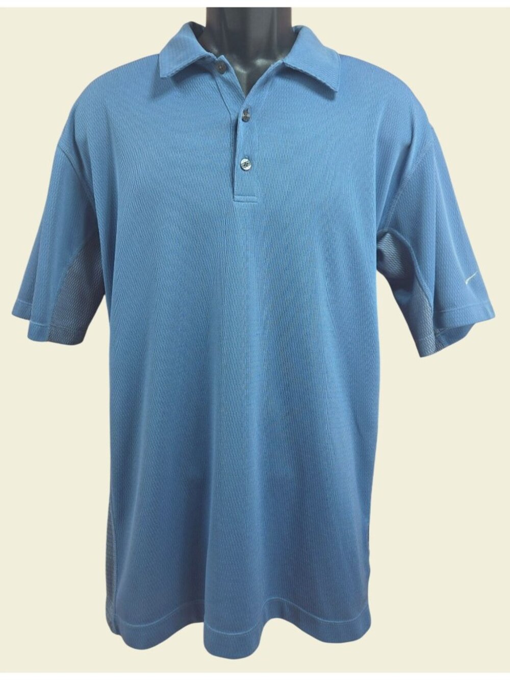 Nike Mens Blue Golf Performance Polo Large